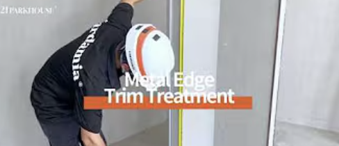Metal Edge Trim Treatment